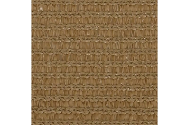 Solsegel 160 g/m² taupe 2x3,5 m HDPE - Taupe - Utemöbler & utemiljö - Solskydd - Solsegel