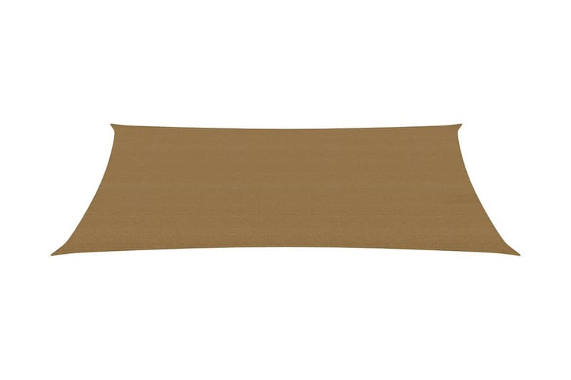 Solsegel 160 g/m² taupe 2x5 m HDPE - Taupe - Utemöbler & utemiljö - Solskydd - Solsegel