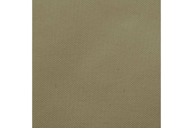 Solsegel oxfordtyg rektangulärt 2,5x3 m beige - Beige - Utemöbler & utemiljö - Solskydd - Solsegel