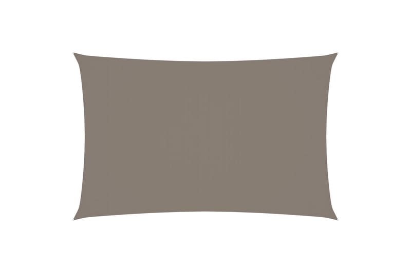 Solsegel oxfordtyg rektangulärt 2x5 m taupe - Taupe - Utemöbler & utemiljö - Solskydd - Solsegel