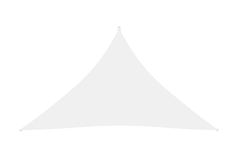 Solsegel oxfordtyg trekantigt 3x3x4,24 m vit - Vit - Utemöbler & utemiljö - Solskydd - Solsegel