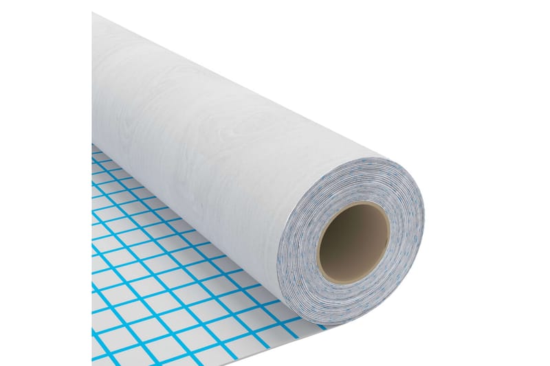 Dekorplast vitt trä 500x90 cm PVC - Vit/Trä - Utemöbler & utemiljö - Trädgårdsdekoration & utemiljö - Fönsterfilm