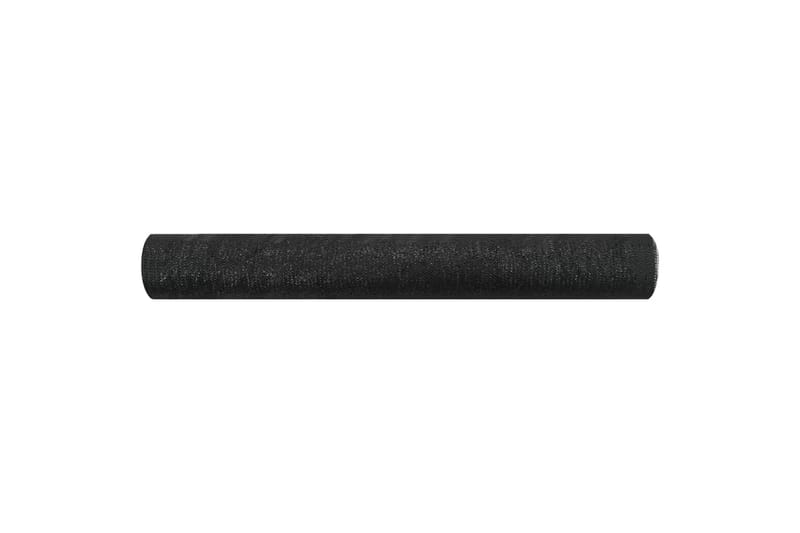 Insynsskyddsnät svart 1,2x25 m HDPE 75 g/m² - Svart - Myggnät & insektsnät