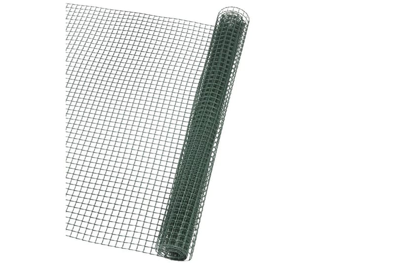 Nature Staketväv fyrkantig mesh 5x5 mm 1x3 m grön - Grön - Utemöbler & utemiljö - Trädgårdsdekoration & utemiljö - Staket & grind