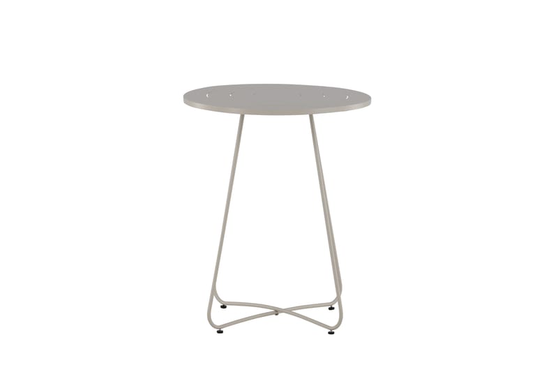 Bacong Cafébord 60 cm Rund Beige - Venture Home - Utemöbler & utemiljö - Utebord & trädgårdsbord - Cafébord