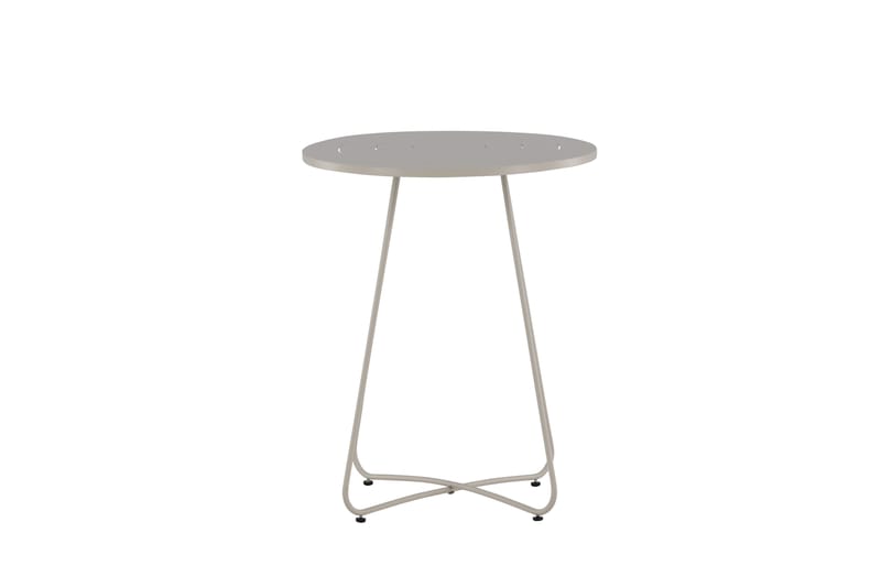 Bacong Cafébord 60 cm Rund Beige - Venture Home - Utemöbler & utemiljö - Utebord & trädgårdsbord - Cafébord