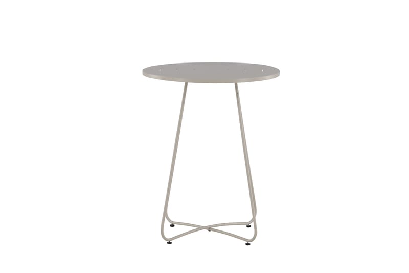 Bacong Cafébord 60 cm Rund Beige - Venture Home - Utemöbler & utemiljö - Utebord & trädgårdsbord - Cafébord