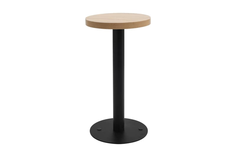 Bistrobord ljusbrun 40 cm MDF - Brun - Utemöbler & utemiljö - Utebord & trädgårdsbord - Cafébord