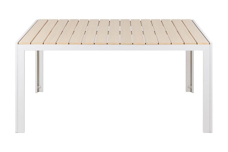 Matbord Grosseto 150x90 cm - Beige/Vit - Utemöbler & utemiljö - Utebord & trädgårdsbord - Matbord utomhus