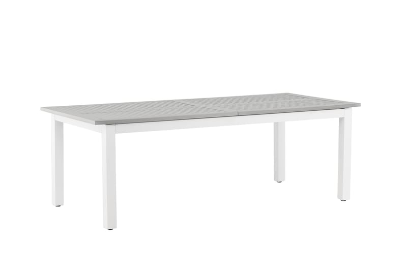 Albany Förlängningsbart Matbord 224-324 cm Grå/Vit - Venture Home - Utemöbler & utemiljö - Utebord & trädgårdsbord - Matbord utomhus