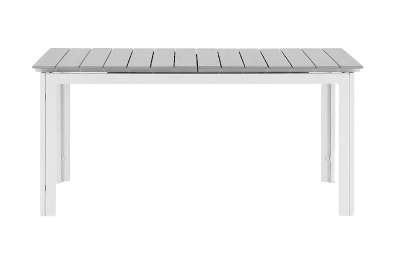 Levels Förlängningsbart Matbord 160-240 cm - Vit/Grå - Utemöbler & utemiljö - Utebord & trädgårdsbord - Matbord utomhus