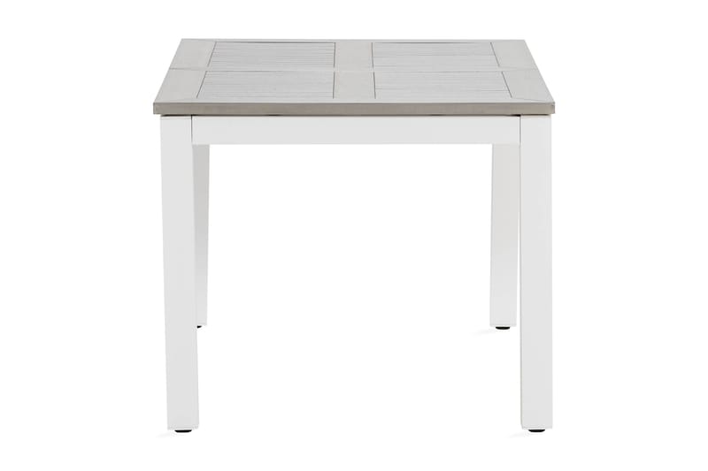 Matbord Utomhus Monaco Förlängningsbart 152-210x90 cm - Vit/grå - Utemöbler & utemiljö - Utebord & trädgårdsbord - Matbord utomhus