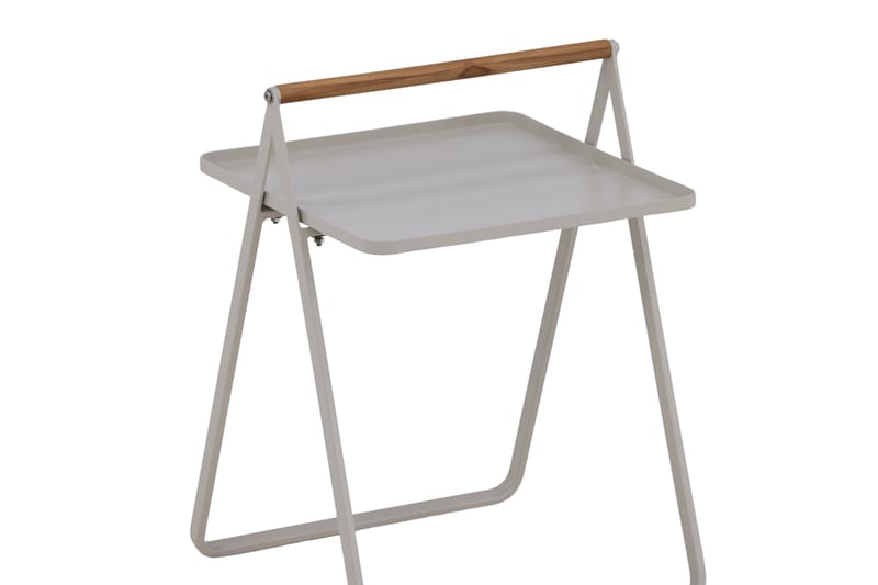 Clarin Sidobord 45 cm - Beige - Utemöbler & utemiljö - Utebord & trädgårdsbord - Sidobord utomhus