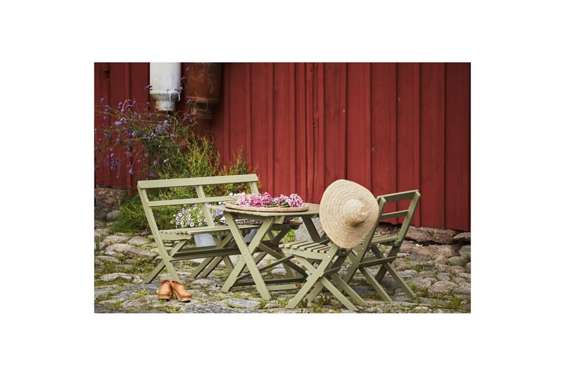 Utebord Hillerstorp Torpet Utebord 109x67 cm Antikgrön - Antikgrön - Utemöbler & utemiljö - Utebord & trädgårdsbord - Matbord utomhus