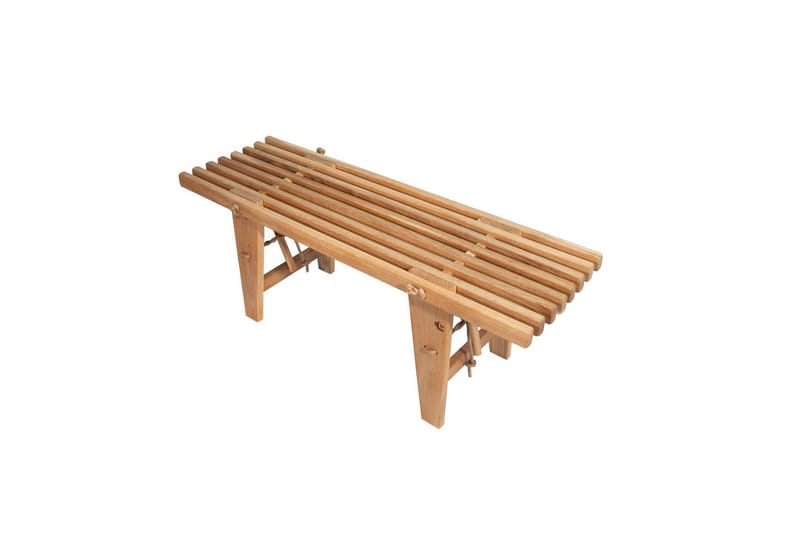 Bänk Utomhus EcoFurn Ecobench 120 cm Ek Oljad - Ek Oljad - Utemöbler & utemiljö - Utesoffa - Trädgårdsbänk & utebänk