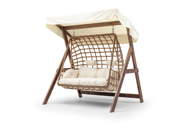 Komplett Hammock Girne 190 cm - Cream - Utemöbler & utemiljö - Utesoffa - Hammock