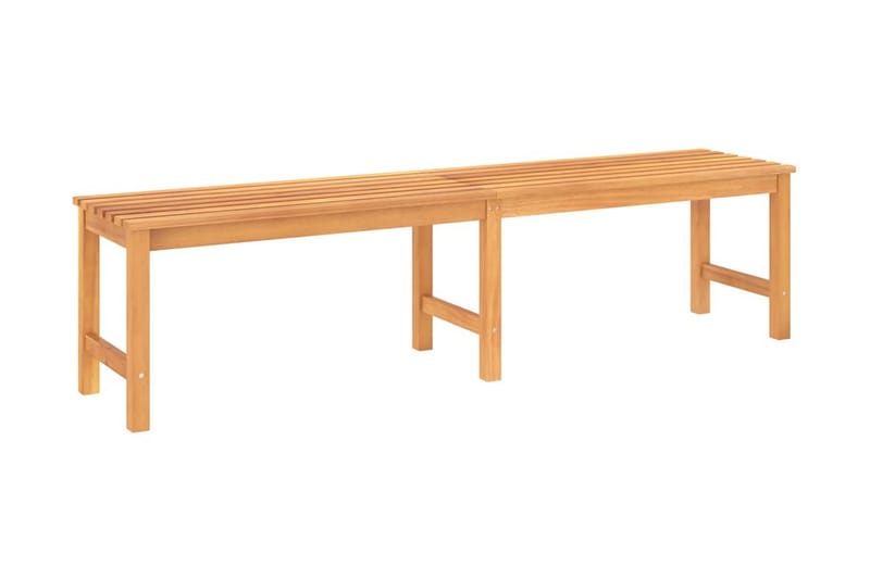 Trädgårdsbänk 180 cm massiv teak - Brun - Utemöbler & utemiljö - Utesoffa - Trädgårdsbänk & utebänk