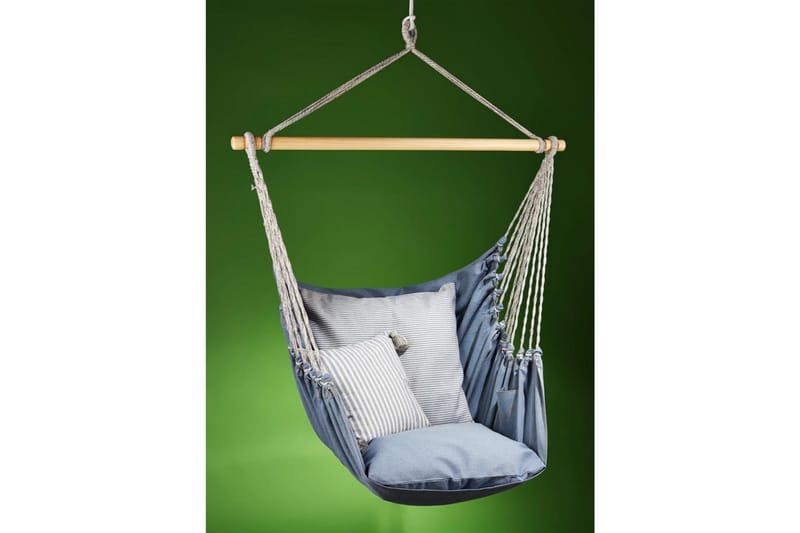 HammockUtestol Denim 130x127cm Tyg: 100% Bomull - Blå - Utemöbler & utemiljö - Utestol & trädgårdsstol - Hängfåtölj & hängstol utomhus