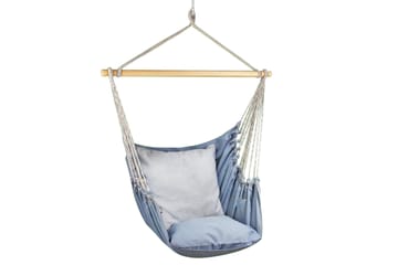 HammockUtestol Denim 130x127cm Tyg: 100% Bomull - Blå - Utemöbler & utemiljö - Utestol & trädgårdsstol - Hängfåtölj & hängstol utomhus