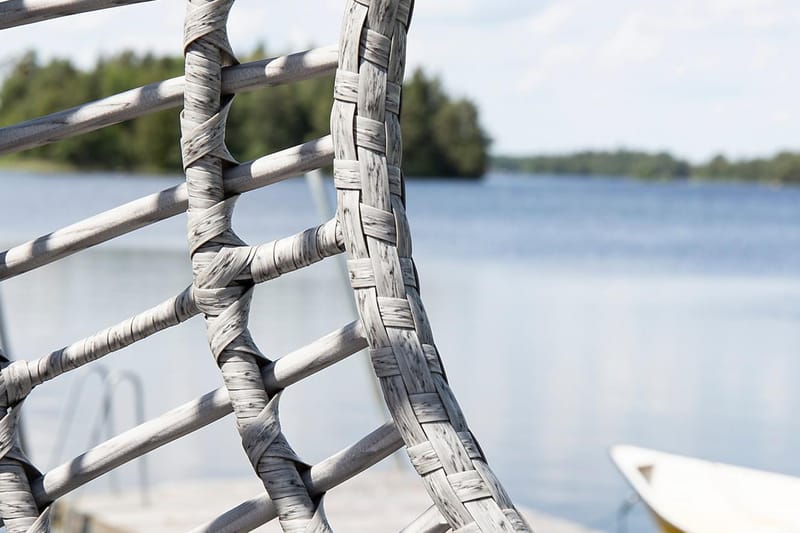 Viga Hängstol Utomhus Dubbell - Svart/Grå - Utemöbler & utemiljö - Utestol & trädgårdsstol - Hängfåtölj & hängstol utomhus