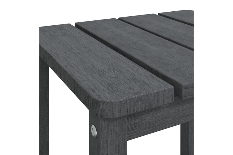 Adirondack bord antracit 38x38x46 cm HDPE - Antracit - Utemöbler & utemiljö - Utestol & trädgårdsstol - Solstol - Däckstol