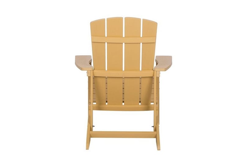 Däckstol Adirondack 88|75|88 cm - Gul - Utemöbler & utemiljö - Utestol & trädgårdsstol - Solstol - Däckstol