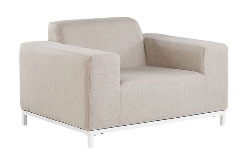 Utefåtölj Hughen 2-pack - Beige - Utemöbler & utemiljö - Utestol & trädgårdsstol - Utefåtölj & loungefåtölj