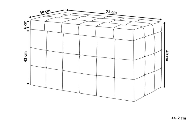 Dynbo| Michigan 42|72|40 cm - Brun - Utemöbler & utemiljö - Utomhusförvaring - Dynförvaring - Dynbox & dynlåda