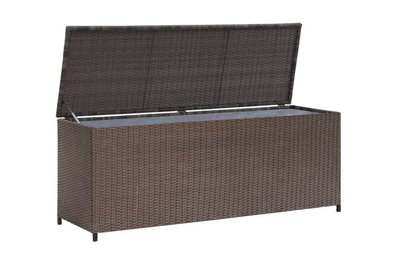 Dynbox 120x50x60 cm konstrotting brun - Brun - Utemöbler & utemiljö - Utomhusförvaring - Dynförvaring - Dynbox & dynlåda