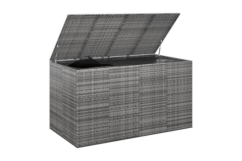 Dynbox PE-rotting 194x100x103 cm grå - Grå - Dynbox & dynlåda